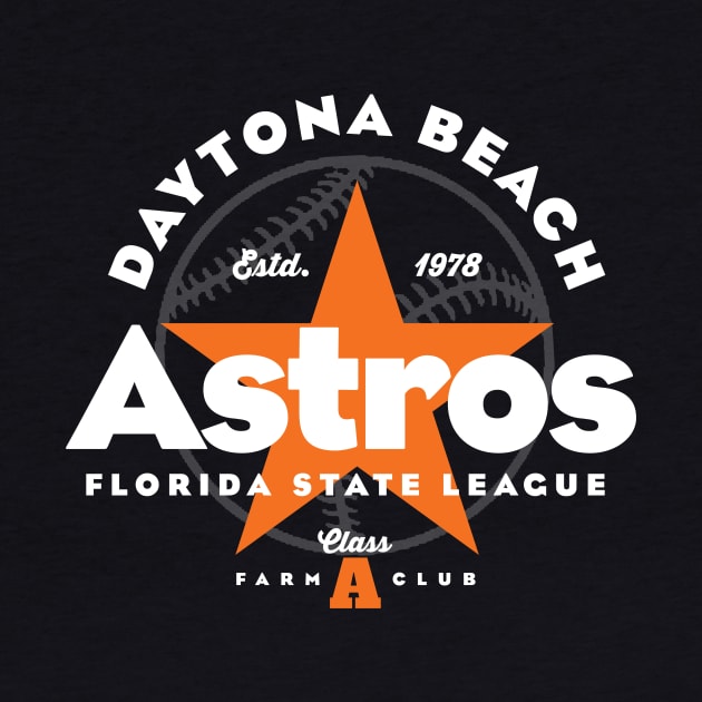 Daytona Beach Astros by MindsparkCreative